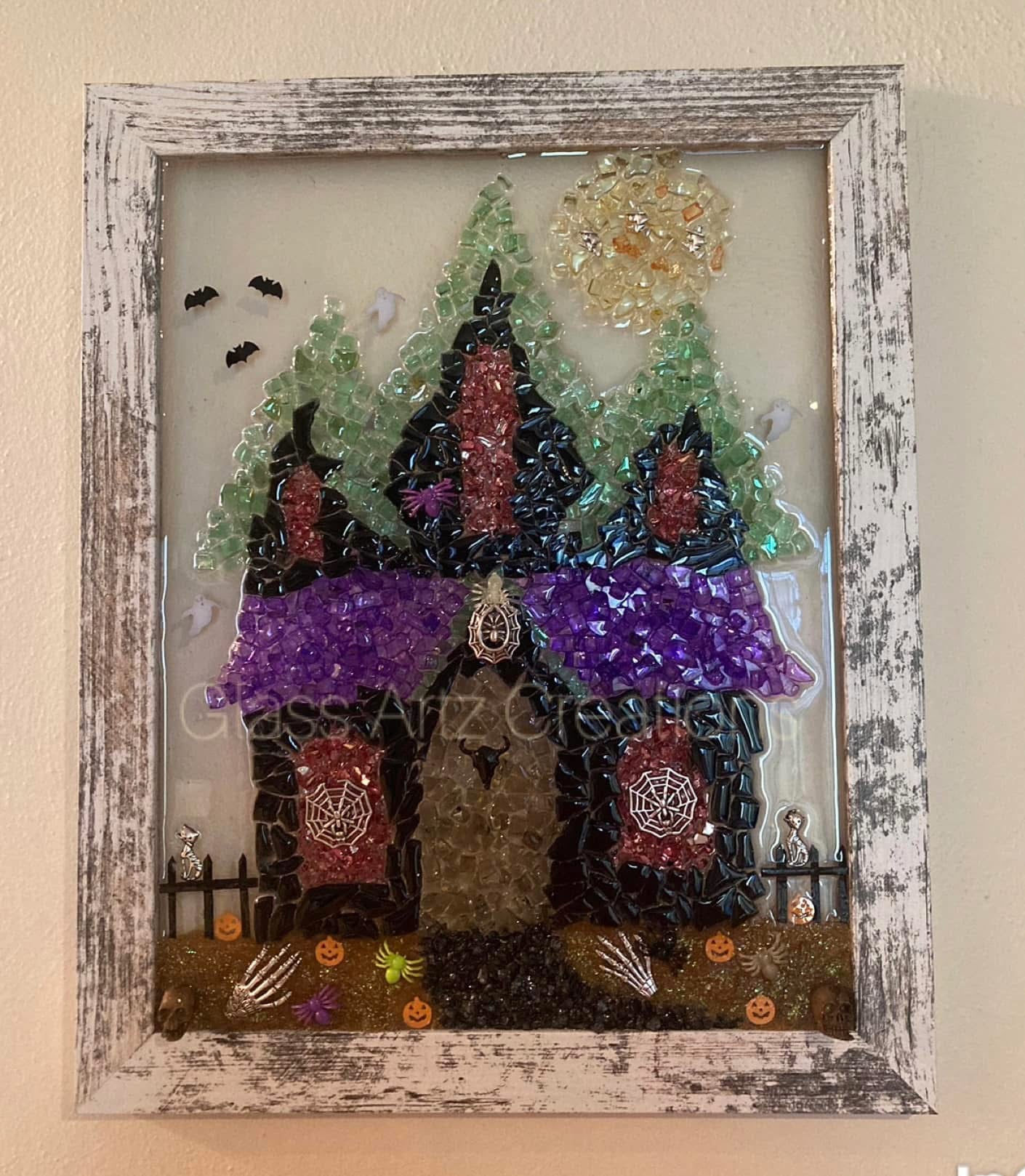 Framed DIY Glass Art Kits Over 60 designs to choose from! **For best Shipping price order 1 kit at a time. If you want to order 3 or more kits please reach out to me by phone or email for the best shipping price. Thank you