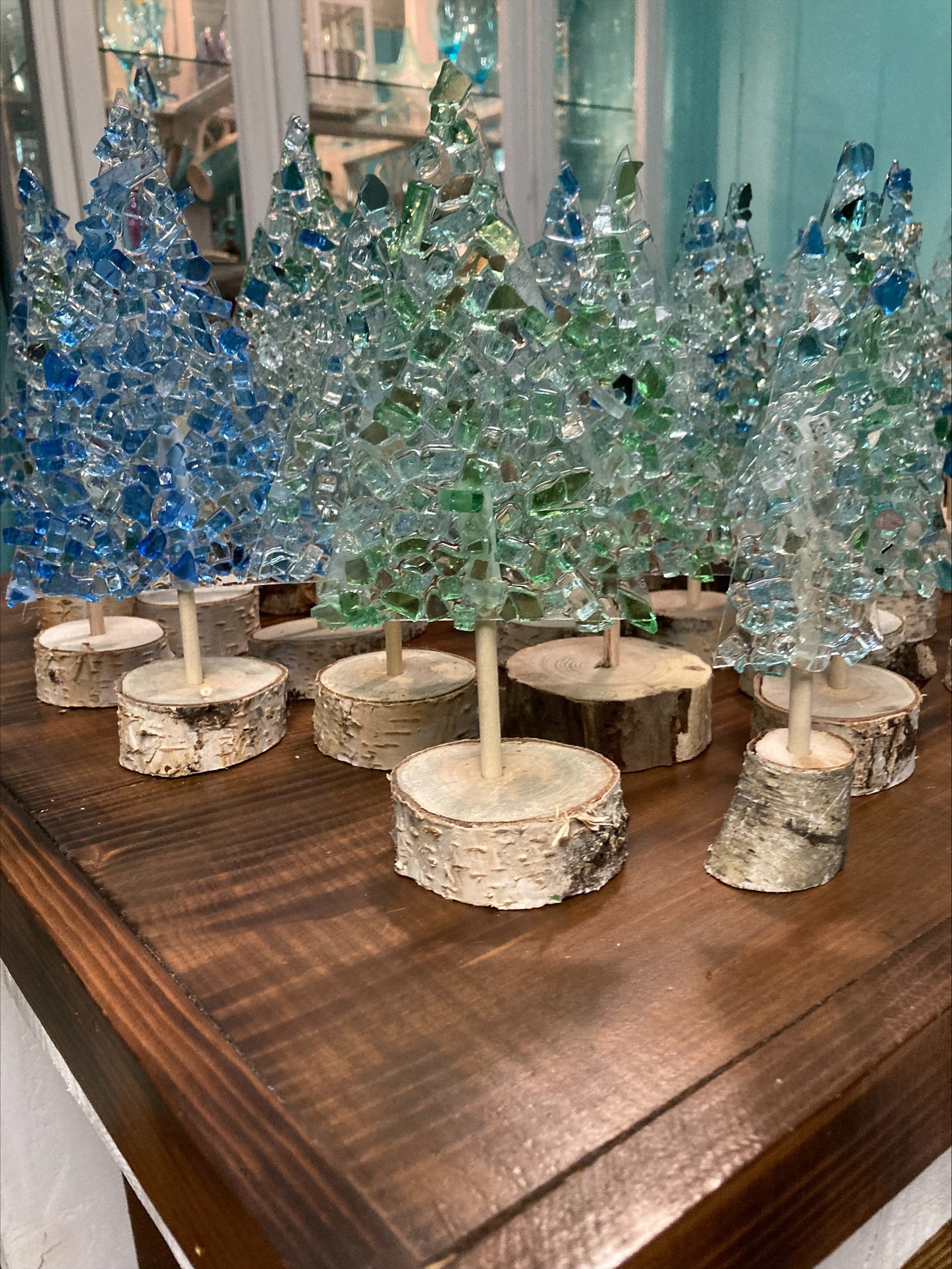 DIY Kit: 3D Christmas Trees with Wooden Base Local Pick Up