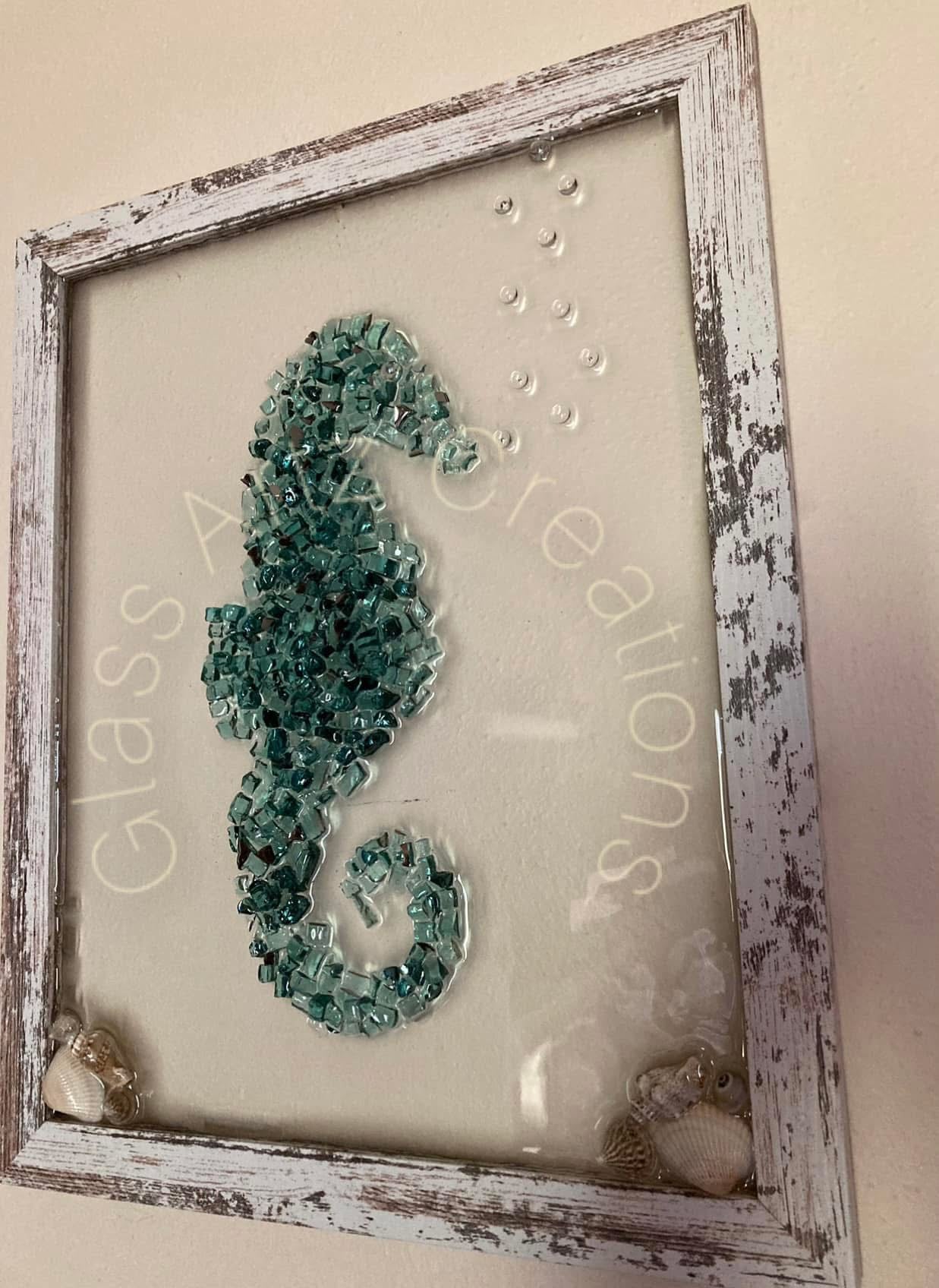 Framed DIY Glass Art Kits Over 60 designs to choose from!                                  **For best Shipping price order 1 kit at a time. If you want to order 3 or more kits please reach out to me by phone or email for the best shipping price. Thank you