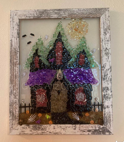 Framed DIY Glass Art Kits Over 60 designs to choose from!                                  **For best Shipping price order 1 kit at a time. If you want to order 3 or more kits please reach out to me by phone or email for the best shipping price. Thank you