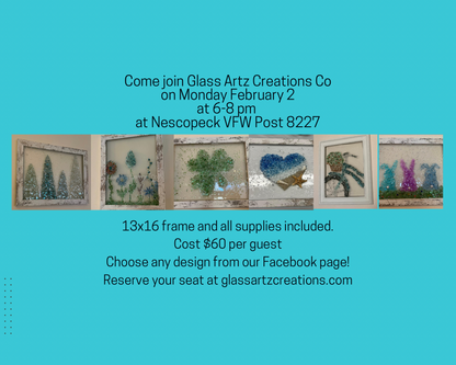 Sunday January 25th 2026 1-38pm Nescopeck VFW.                Note in special instructions upon check out who you’re sitting with for seating purposes. Cost $60                    Deposit $20 plus $2 processing fee.