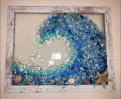 Framed DIY Glass Art Kits Over 60 designs to choose from!                                  **For best Shipping price order 1 kit at a time. If you want to order 3 or more kits please reach out to me by phone or email for the best shipping price. Thank you
