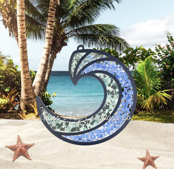 Local Pick Up Wave Sun-catcher
**Please choose Pay in Person at check out!